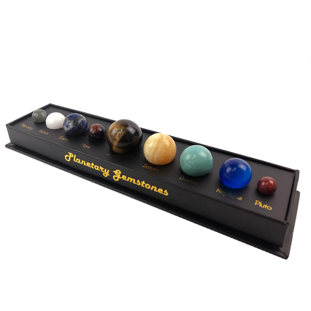 Planetary Gemstones - Set of Nine Planets