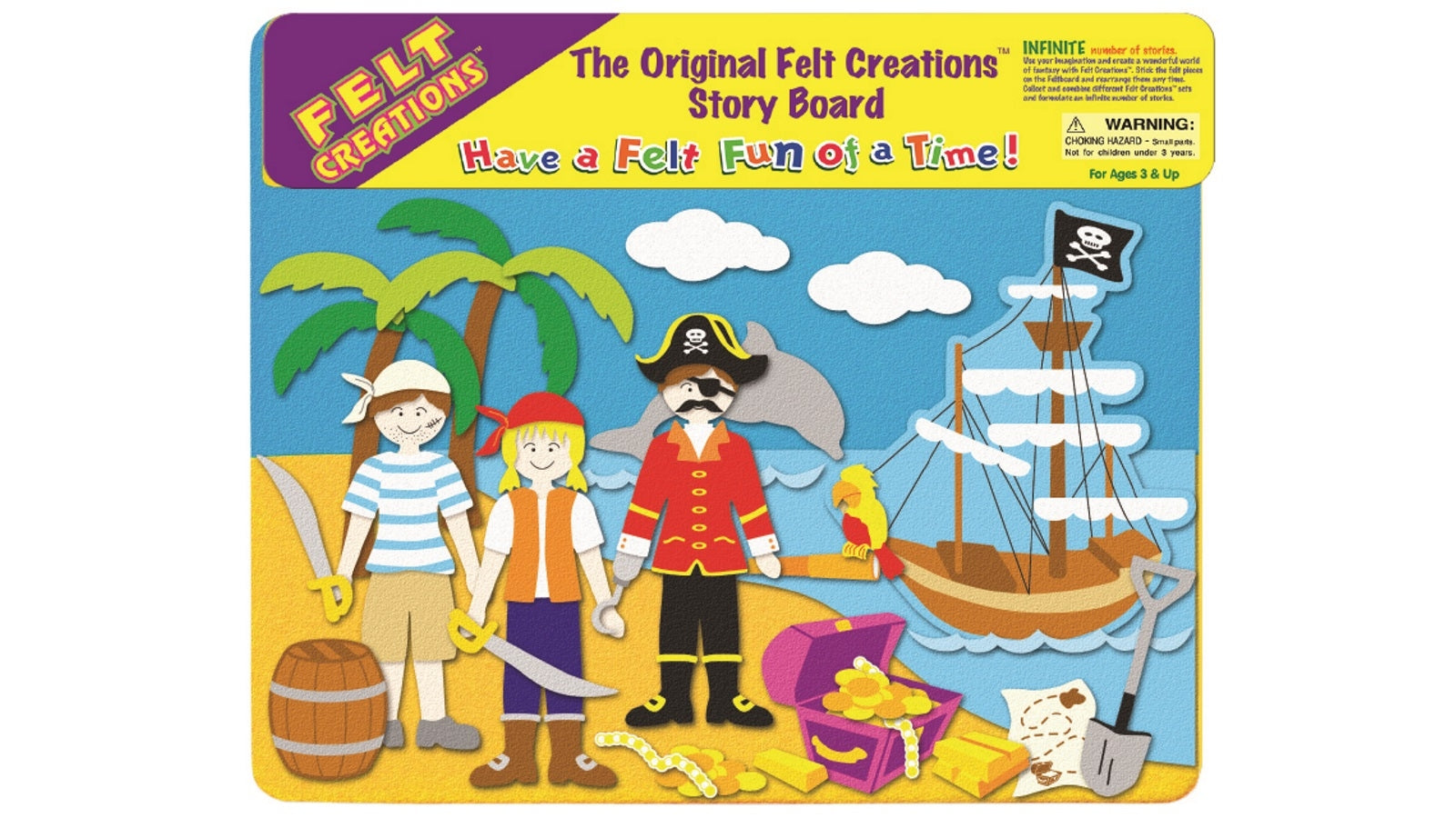 Felt Creations - Pirate Ship