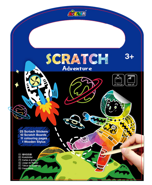Adventure Scratch Art Pad
