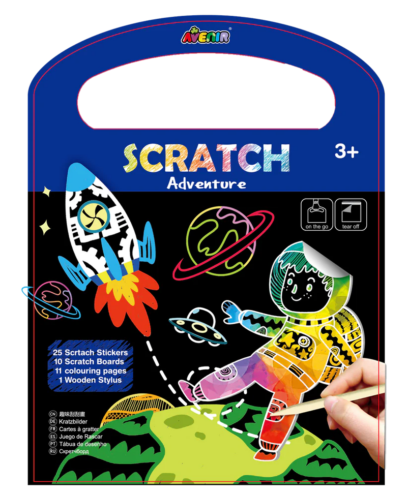 Adventure Scratch Art Pad