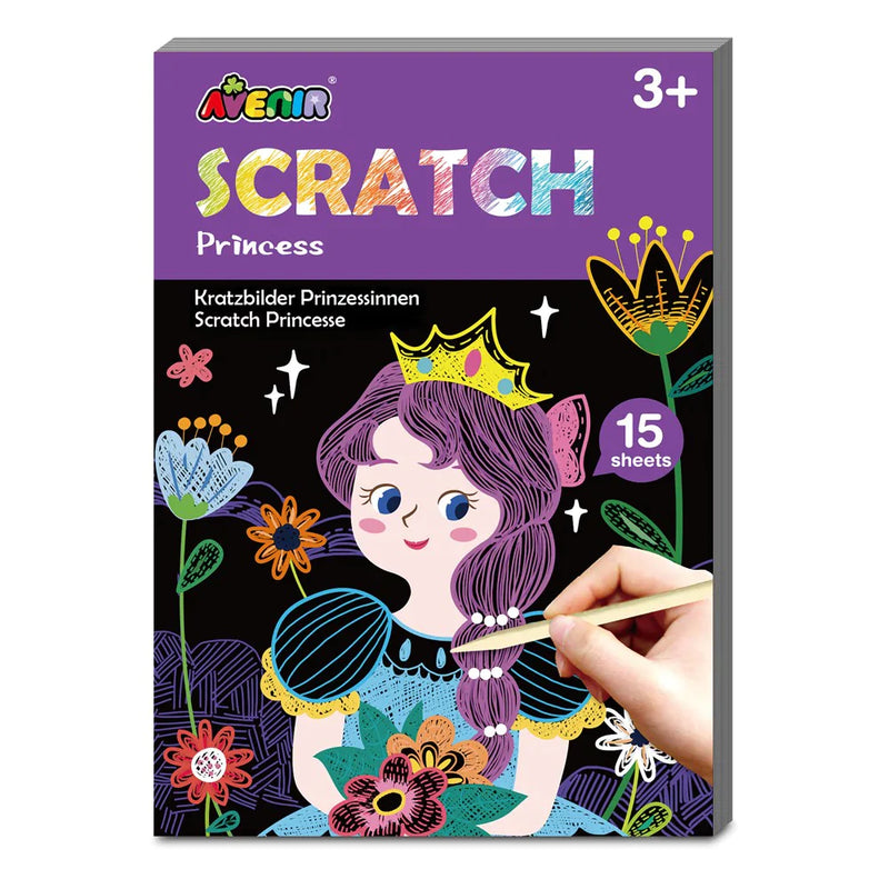 Princess Scratch Art Pad