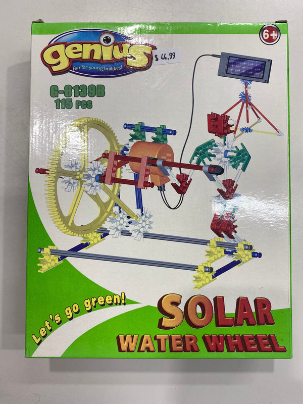 Solar Water Wheel Genius