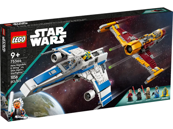 LEGO 75364 New Republic E-Wing vs Shin Hatis Starfighter