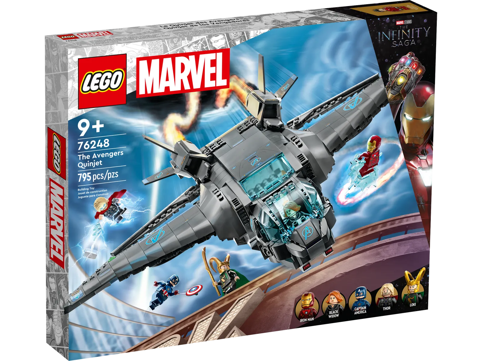 Lego 76248 Marvel The Avengers Quinjet