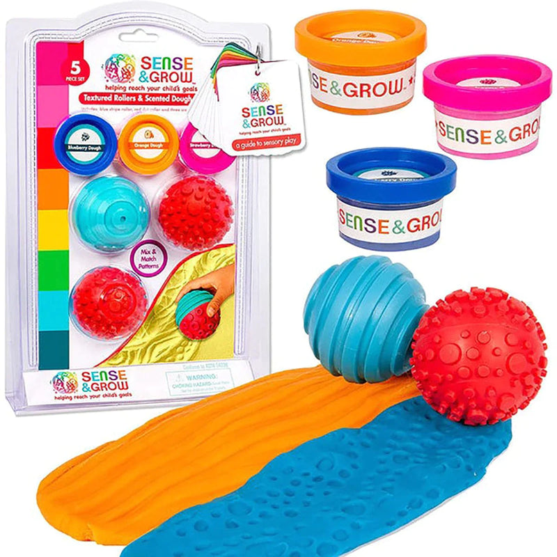 Textured Rollers and Scented Dough Set