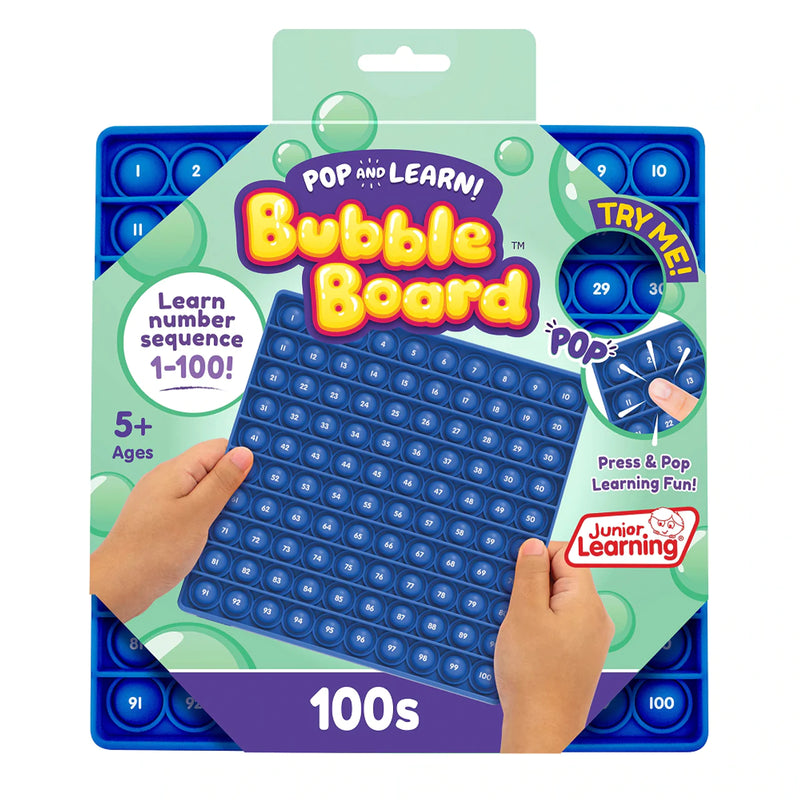 Pop and Learn Bubble Board - 100s