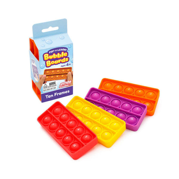 Pop and Learn Bubble Board - Tens Frames