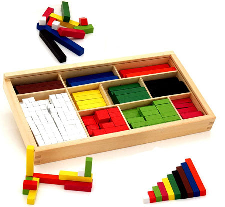 Cucinar Rods Wooden Cuisenaire Rods