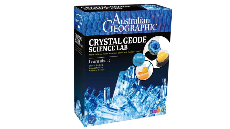 Aust Geo Crystal Geode Science