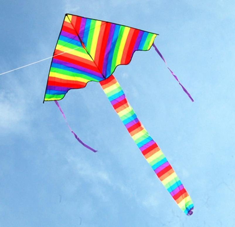 Rainbow Delta Kite