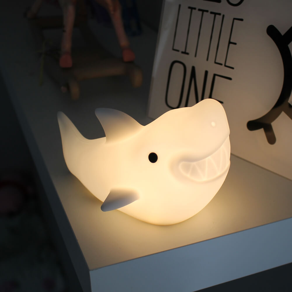 Soft Silicone Night Light - Shark