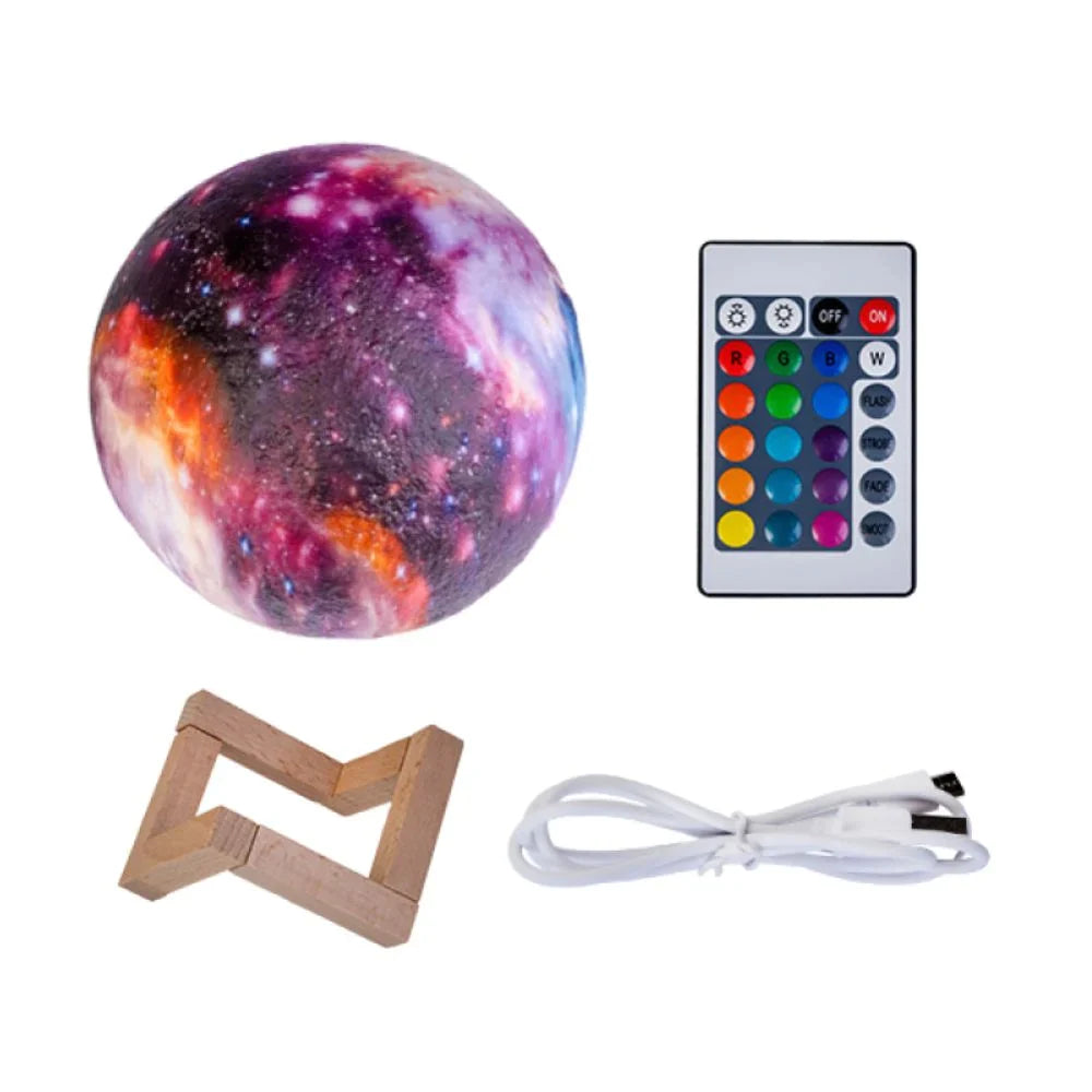 Sensory Night Light Galaxy Moon Colour Change