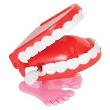 Wind Up Jumping Teeth