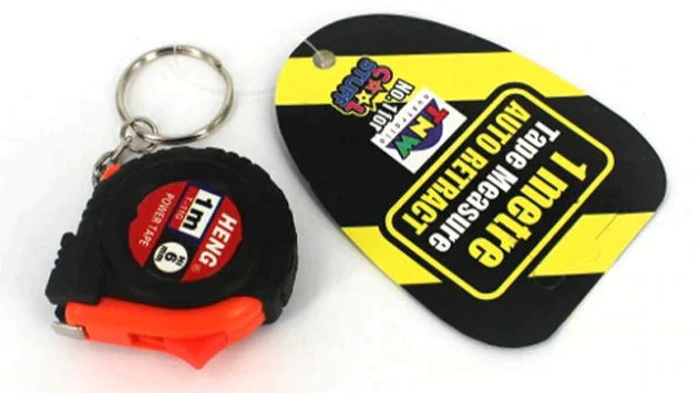 Tape Measure Keychain