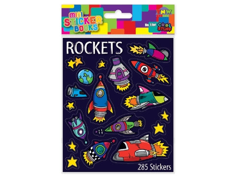Reward Sticker Book - Rockets