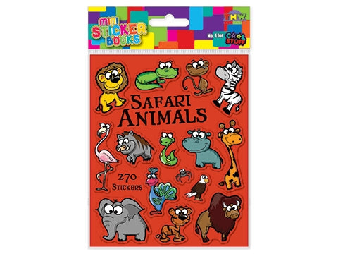 Reward Sticker Book - Safari Animals