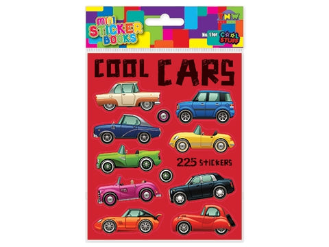 Reward Sticker Book - Cool Cars