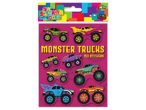 Reward Sticker Book - Monster Trucks