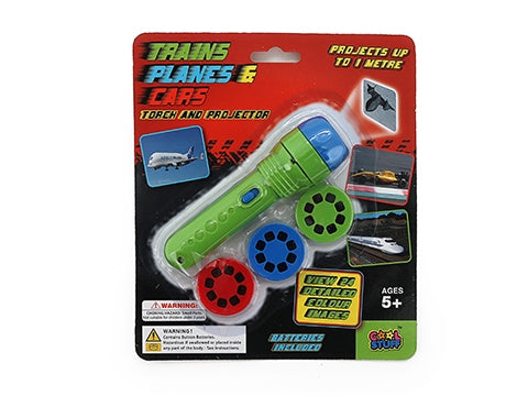 Trains Planes And Cars Projector Torch