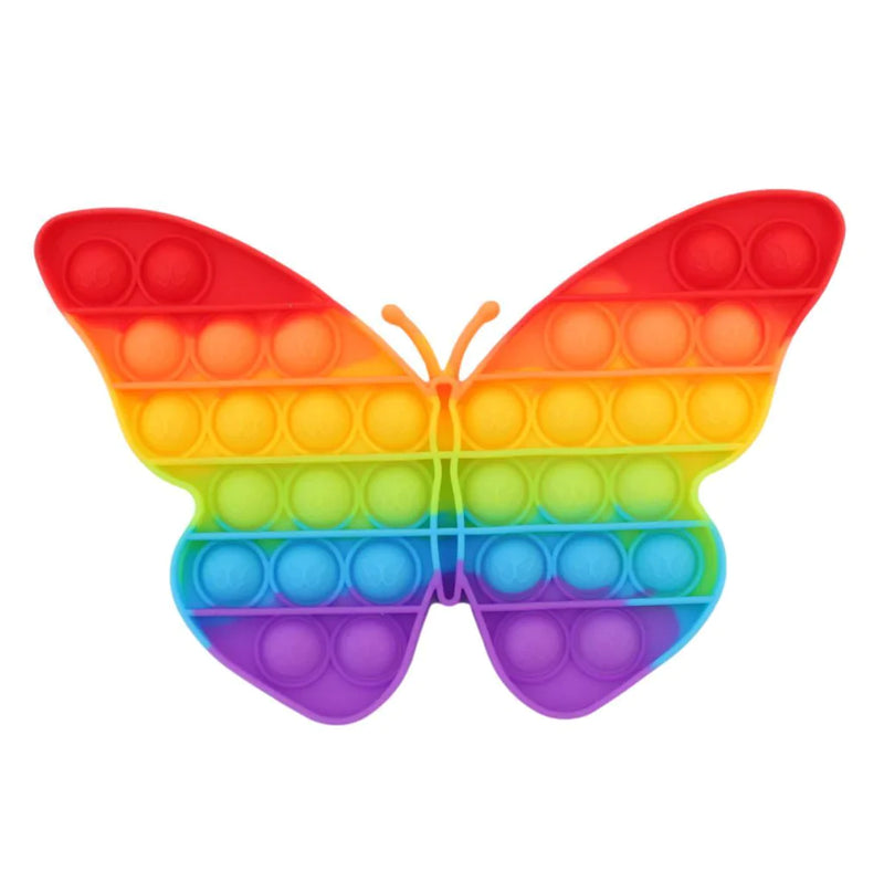 Rainbow Butterfly Pop-It