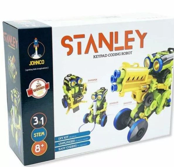 Stanley 3 in 1 Keypad Coding Robot
