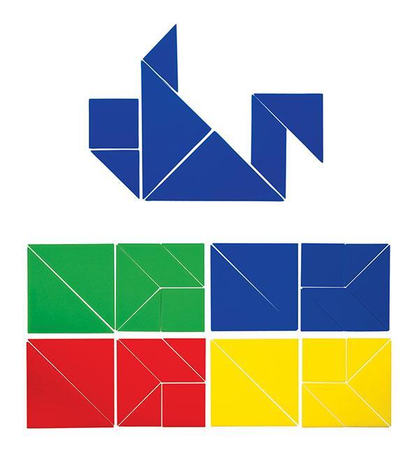 Tangram Plastic 4 Pack