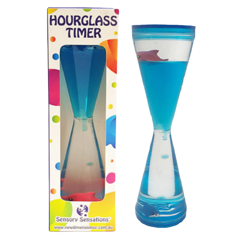 Sensory Hourglass W Dophins