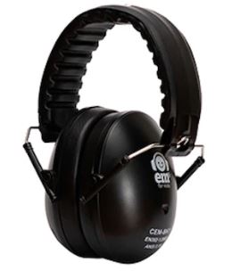 Ear Muffs For Kids - Black