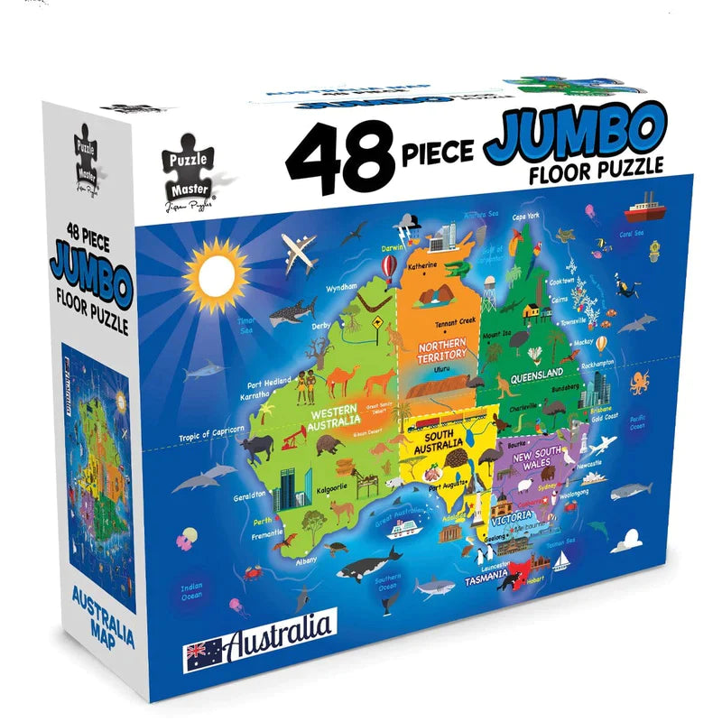 Jumbo Floor Puzzle Australia Map