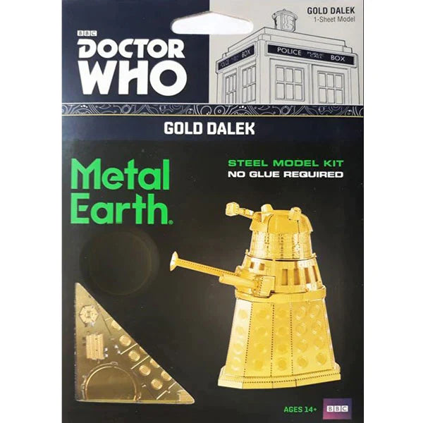 Metal Earth Gold Dalek