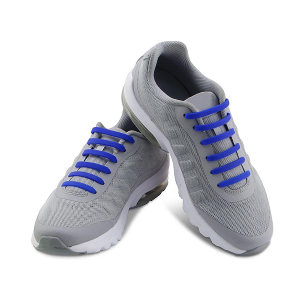 No Tie Shoelaces BLUE