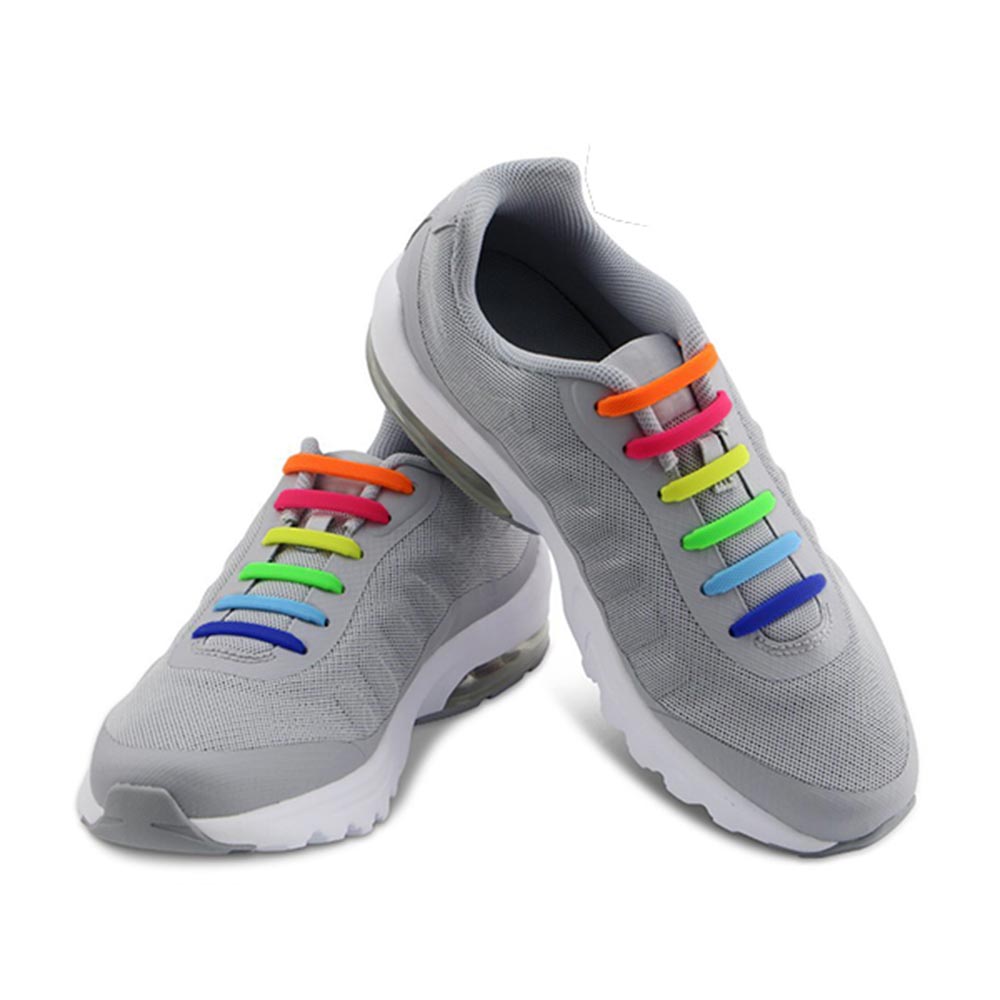 No Tie Shoelaces RAINBOW