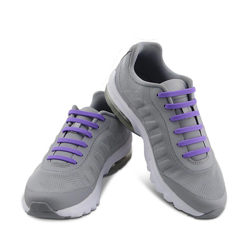 No Tie Shoelaces PURPLE