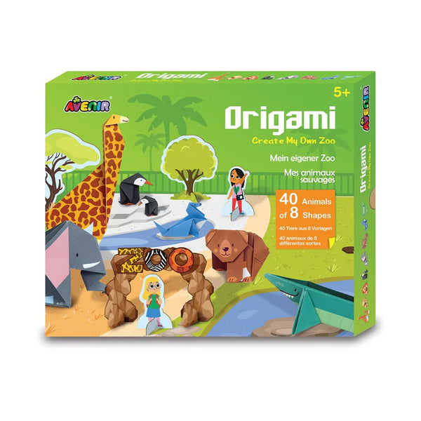 Origami Zoo Animals Kit