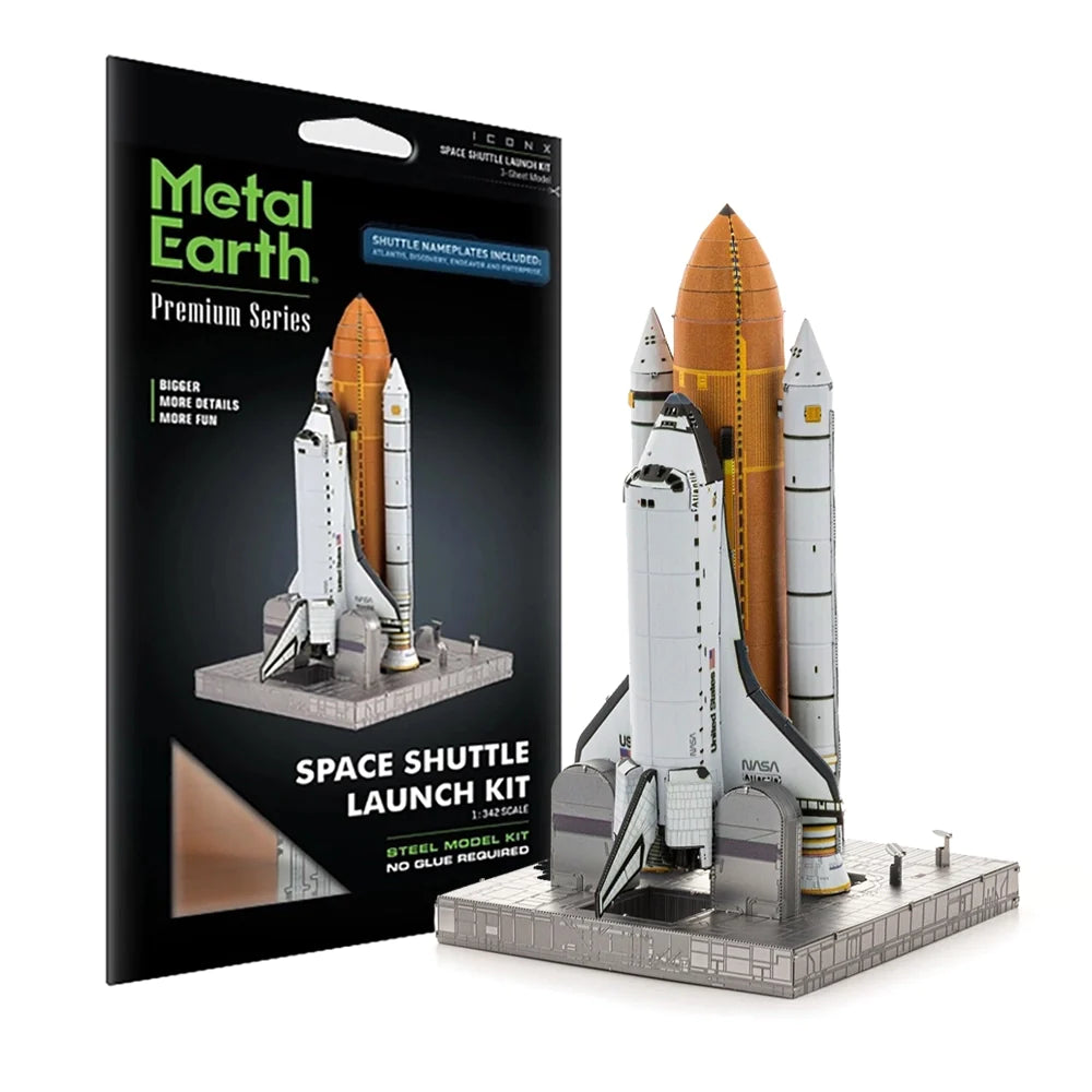 Metal Earth Premium Space Shuttle Launch Kit