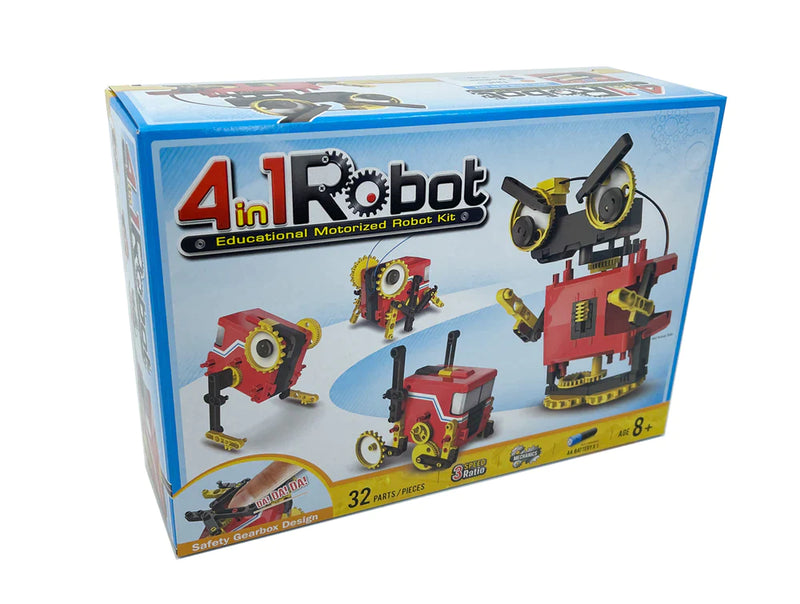 4 IN 1 Educational Motorized Robot Kit