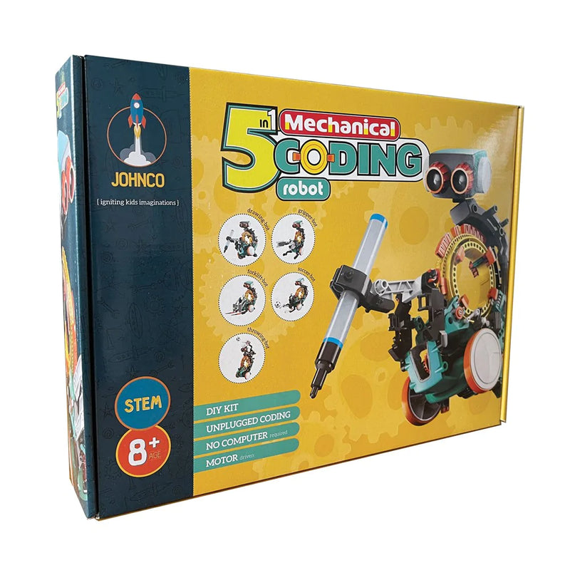 5 In 1 Mechanical Coding Robot