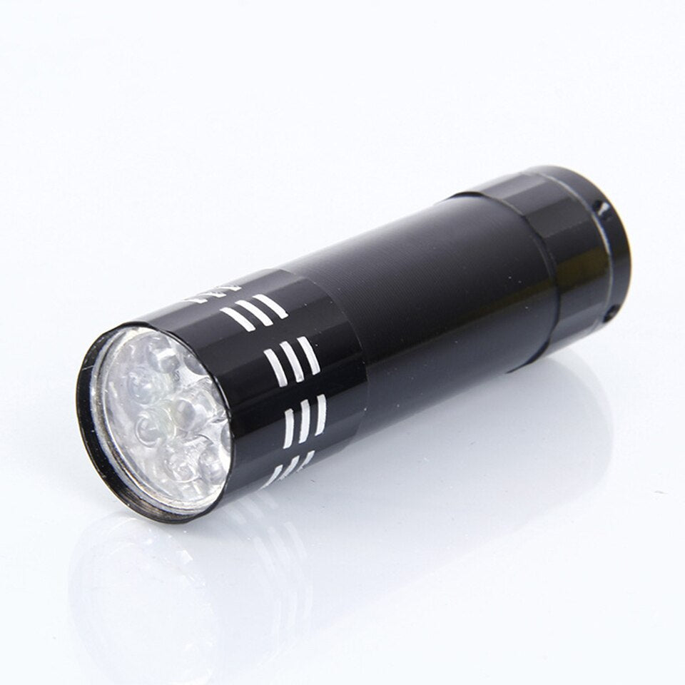 Mini 9 Led Ultraviolet Torch