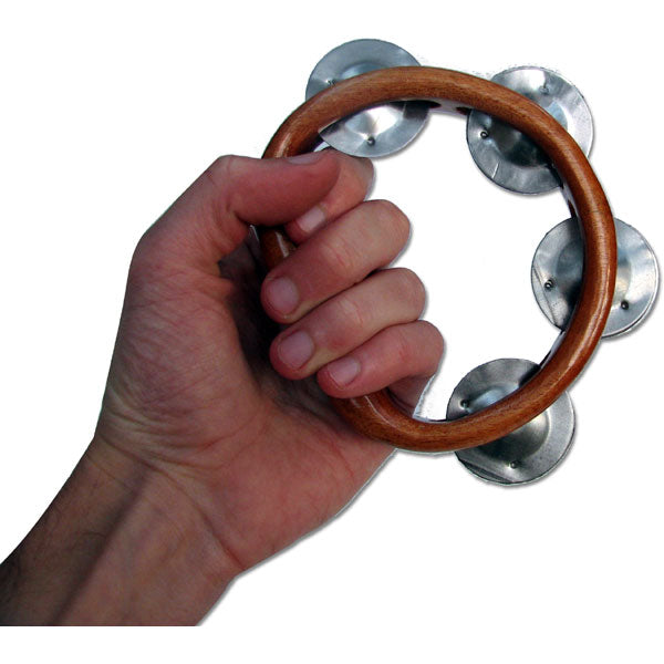 Small Wooden Tambourine