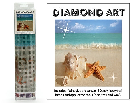 Diamond Art - Shells on Beach