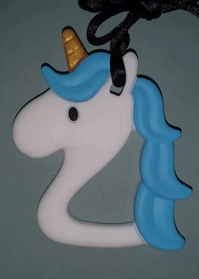 Sensorchew Star Unicorn Blue