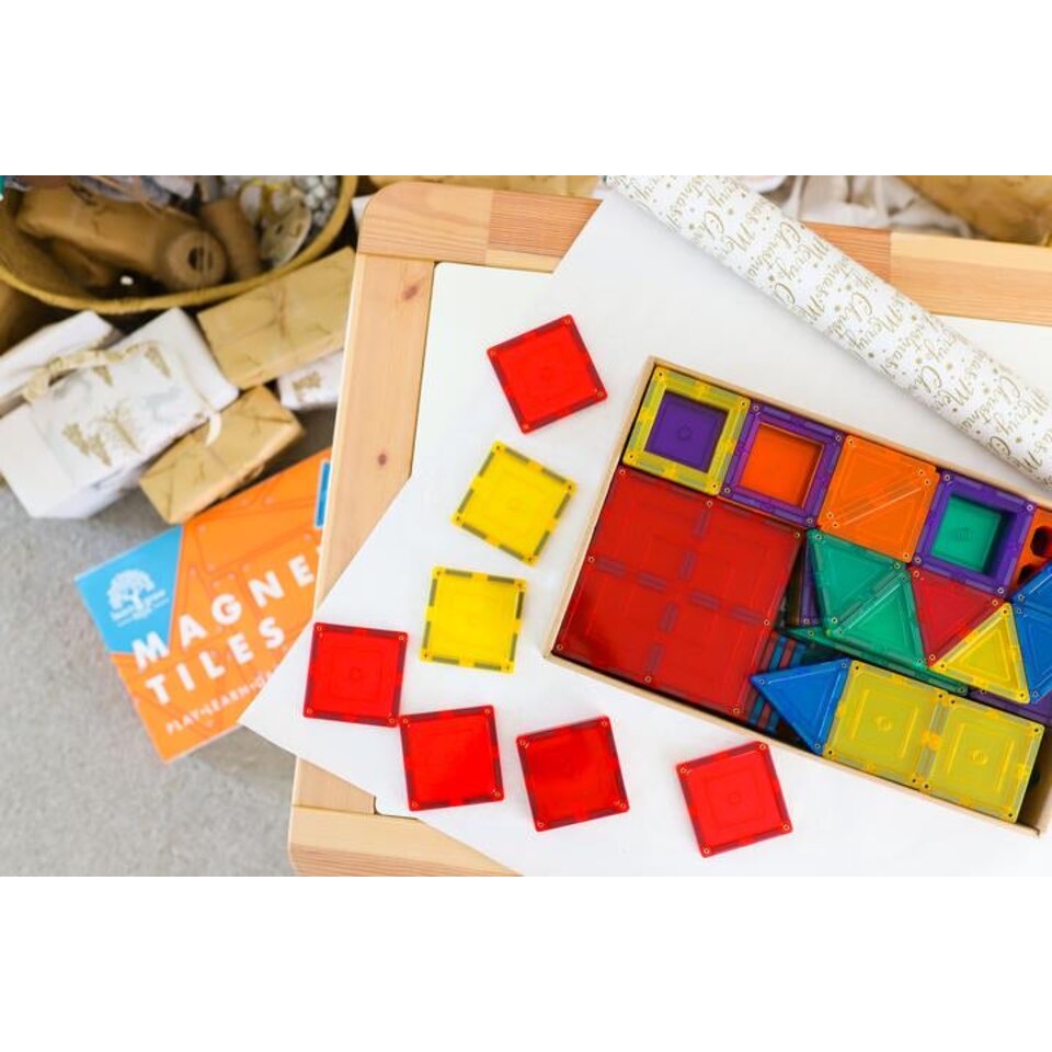 Magnetic Tile Set - 110 pieces