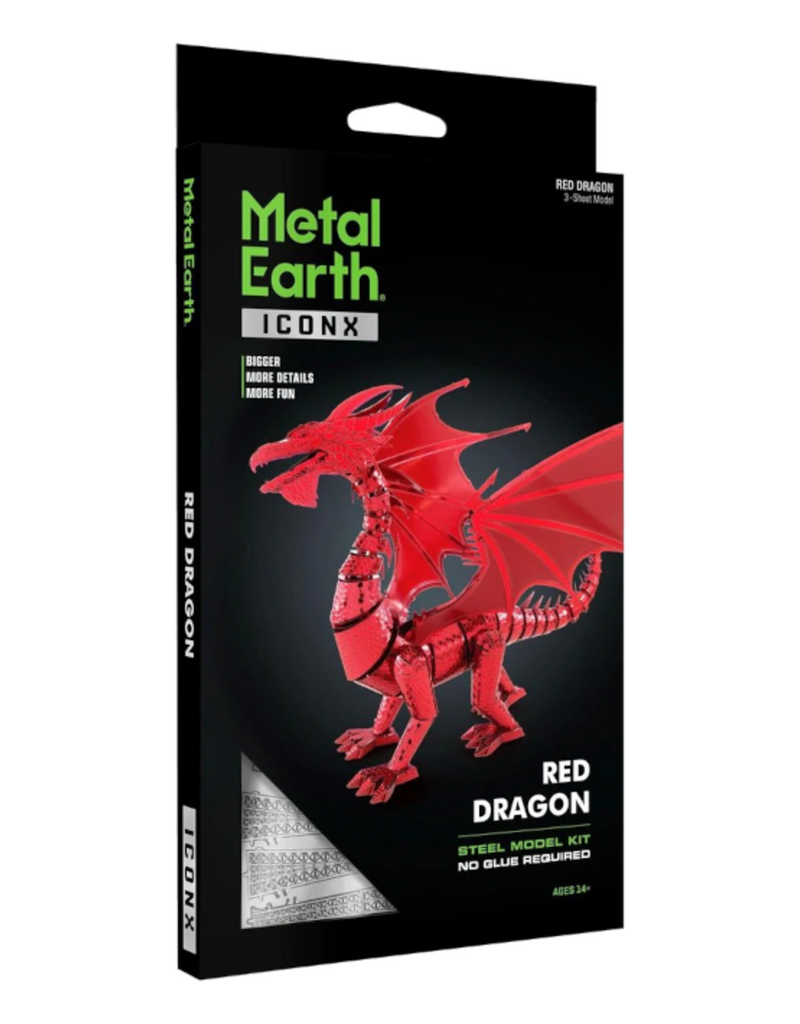 Metal Earth Premium Red Dragon