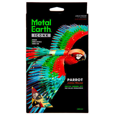 Metal Earth Premium Jubilee Macaw Parrot